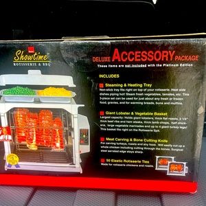 ShowTime Rotisserie &BBQ set